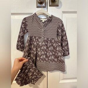 Chelsea and Violet dress with bloomers
